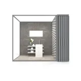 Composicion 132 plata frontal