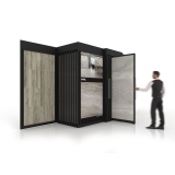 Mueble expositor Composition 138 Negro
