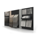 tiled display wall composition 175 Milan wall black sx