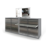 Cajonera digital para exponer azulejos Composición 192 plata derecha