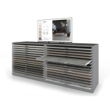 Cajonera digital para exponer azulejos Composición 192 plata bolon derecha