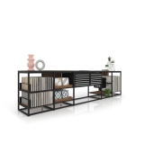 Ceramoteca Composición 194 madera old oak negro lateral