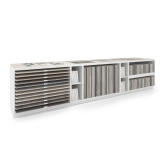 Composición 208 mesa técnica para azulejos lateral blanco