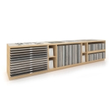 Composición 208 mesa técnica para azulejos lateral madera vicenza