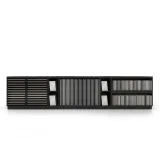 Composición 208 mesa técnica para azulejos frontal negro