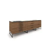 banco técnico para exponer azulejos 218 negro lateral