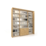 Expositores para cerámica Composición 225 madera lateral