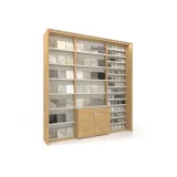 Expositores para cerámica Composición 225 madera lateral