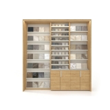 Mueble expositor de cerámica Composición 226 madera frontal