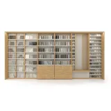 Mueble para tienda de cerámica Composición 231 madera frontal