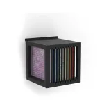Accesorio expositor de azulejos Cubo Mosaico negro