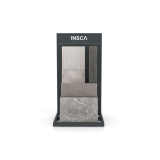 Expositor de azulejos para exterior Cuna Outdoor Multiformato antracita frontal