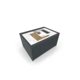 Expositor cerámico tipo cajonera Danubio  antracita panel aereo