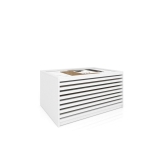 Expositor cerámico tipo cajonera Danubio panel blanco cerrado