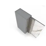 Expositor corredero para azulejos de gran formato Denver 3200/14 Plata