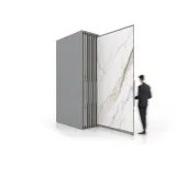 Expositor corredero para azulejos de gran formato Denver 3200/14 Plata