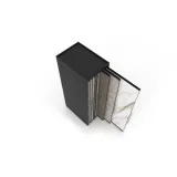 Expositor corredero para azulejos de gran formato Denver 2800/16 Negro