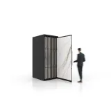 Expositor corredero para azulejos de gran formato Denver 2400/18 Negro