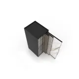Expositor corredero para azulejos de gran formato Denver 2600/18 Negro