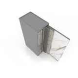 Expositor corredero para azulejos de gran formato Denver 3200/18 Plata