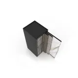 Expositor corredero para azulejos de gran formato Denver 2600/20 Negro