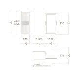 Expositor Girevole 14/2010 Blanco plano