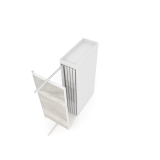 Expositor tipo corredero Girevole XL 10 2400x1205 blanco