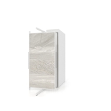 Expositor tipo corredero Girevole XL 10 2400x1205 blanco