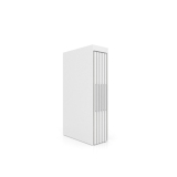Expositor tipo corredero Girevole XL 10 2400x1205 blanco