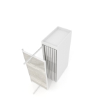 Expositor tipo corredero Girevole XL 14 2400x1205 blanco