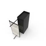 Präsentationsmöbel für fliesen Girevole XL 14 Schwarz 2400x1205_3