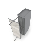 Ausstellungsmöbel für den Fliesenhandel Girevole XL Silber 14 2800X1205_3