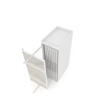 Expositor tipo corredero Girevole XL 16 2400x1205 blanco