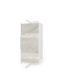 Expositor tipo corredero Girevole XL 4 2400x1205 blanco