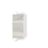 Expositor tipo corredero Girevole XL 6 2400x1200 blanco