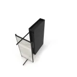 Expositor tipo corredero Girevole XL 6 2400x1205 negro