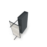 Expositor tipo corredero Girevole XL 8 2400x1205 antracita