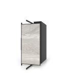 Expositor tipo corredero Girevole XL 8 2400x1205 negro