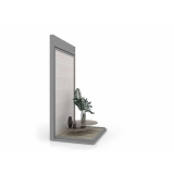 tiled display wall Isla 120 without light silver_2