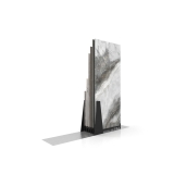 Expositor de azulejos Kansas H 6P Double face negro trasera