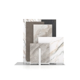 Expositor de azulejos Kansas H 6P One face blanco frontal