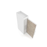 Tile displays for showrooms Londres XL 10 White 2400x1205_3
