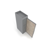 Tile display stands for sale Londres XL 12 Silver 2400x1205_3
