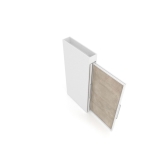 Tile displays for showrooms Londres XL 4 White 240x1205_3