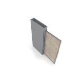 Tile display stands for sale Londres XL 4 Silver 2400x1205_3
