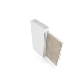 Tile displays for showrooms Londres XL 6 White 240x1205_3