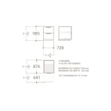 Módulo del banco técnico M2 Closed 61 plano