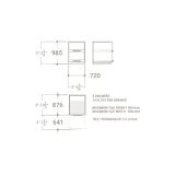 M2 Open 61 blanco plano