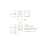 M3 Closed 61 Blanco Plano