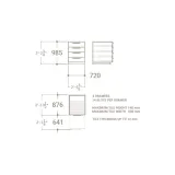 M4 Closed 61 Blanco Plano